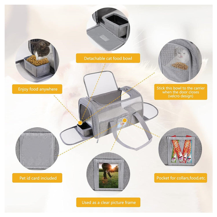 Bolsa de Transporte para Pets com Ventilação