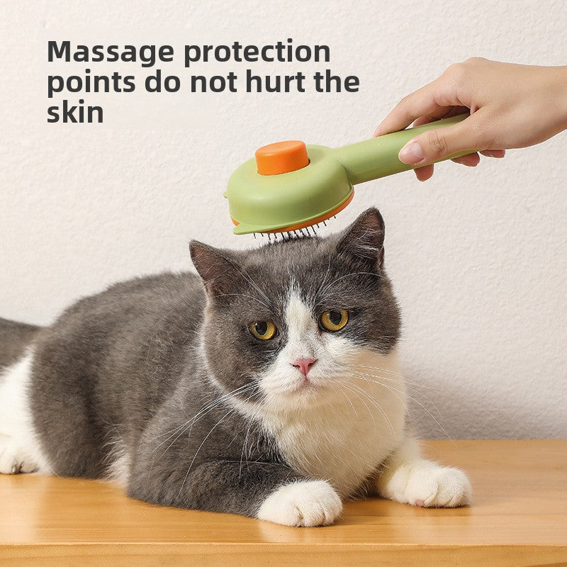 Pente de Pelos em Aço Inoxidável para Pets