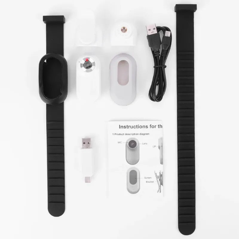 Câmera Pet HD Portátil com Gravação