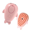 Escova Pet 3 em 1 com Vaporizador