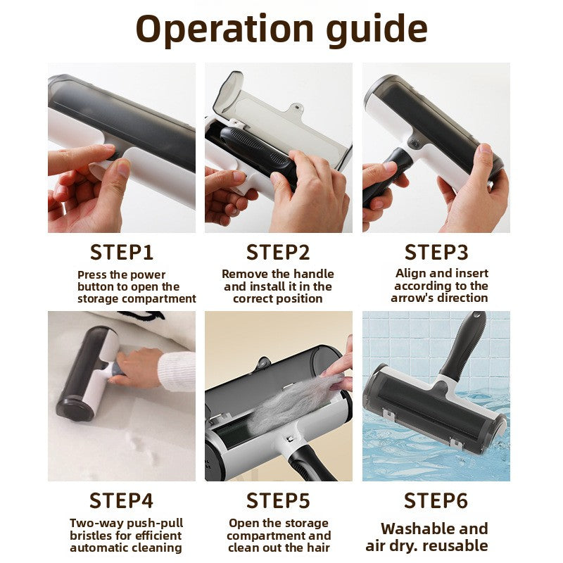 Escova Removedora de Pelos para Roupas e Estofados