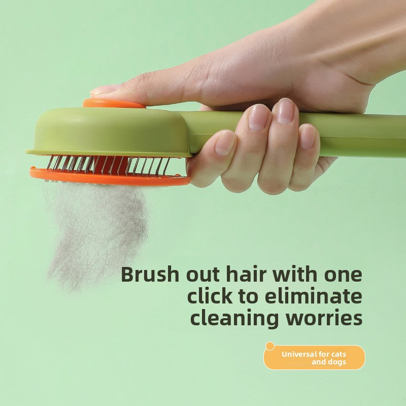 Pente de Pelos em Aço Inoxidável para Pets