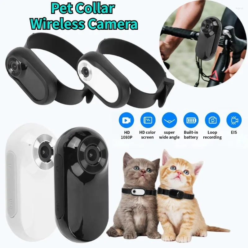 Câmera Pet HD Portátil com Gravação