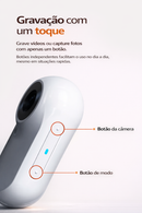 Câmera Pet HD Portátil com Gravação