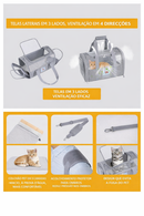Bolsa de Transporte para Pets com Ventilação