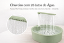 Banheira Automática para Pássaros com Água Circulante