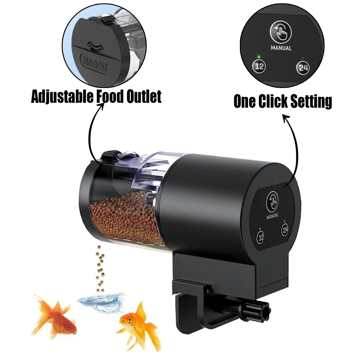 Alimentador Automático de Peixes