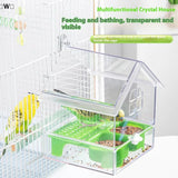 Comedouro e Bebedouro Suspenso para Pássaros miniatura 2