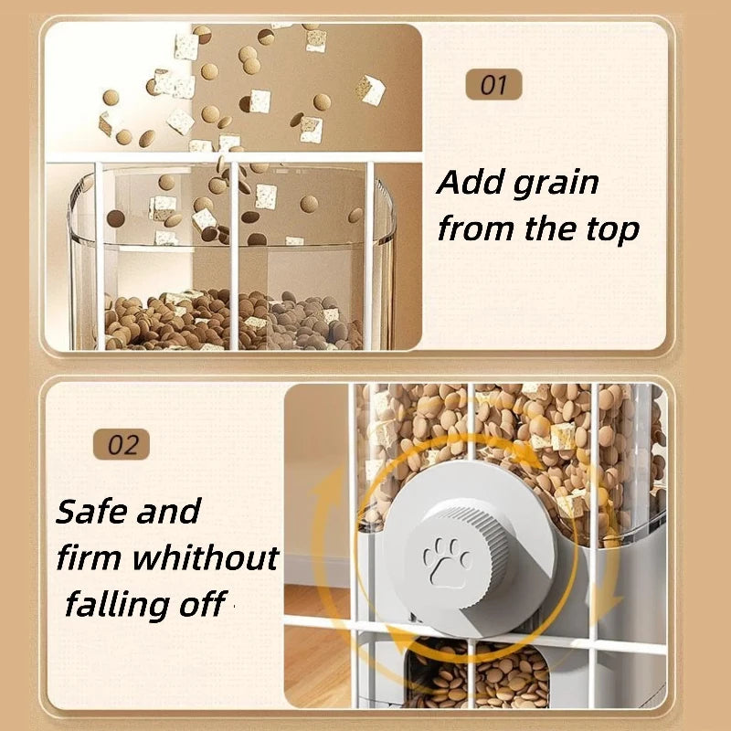 Comedouro e Bebedouro Automático Suspenso