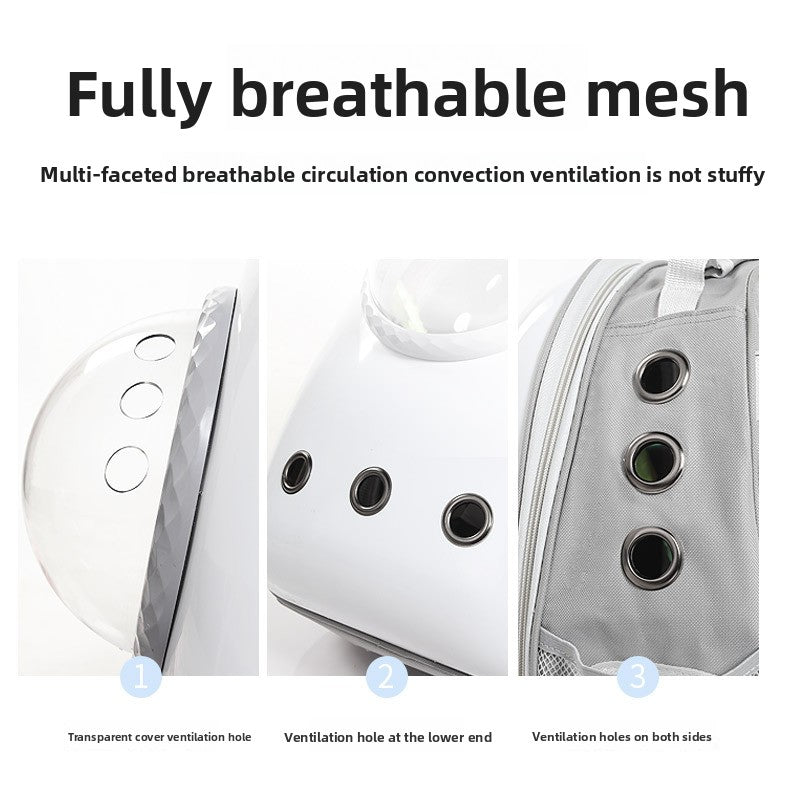 Bolsa de Transporte para Pets com Janela Transparente