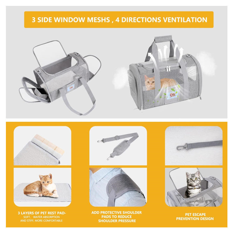 Bolsa de Transporte para Pets com Ventilação